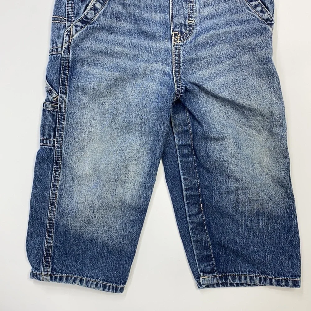 OshKosh B'gosh Denim Overalls 24M